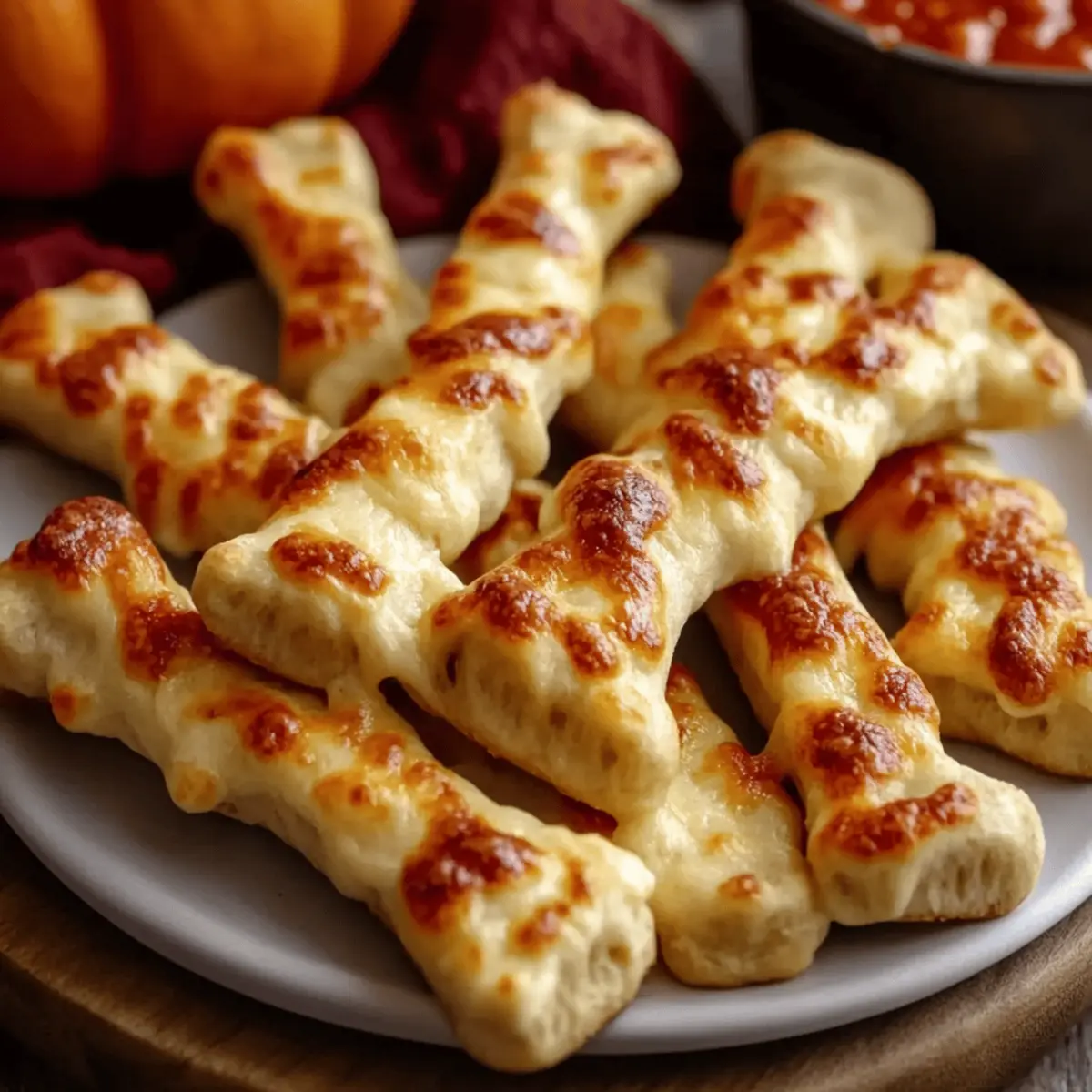 Cheesy Halloween Breadstick Bones That Wow Every Party Guest