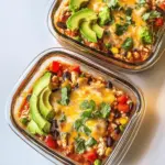 Chicken Cottage Cheese Enchilada Bowls