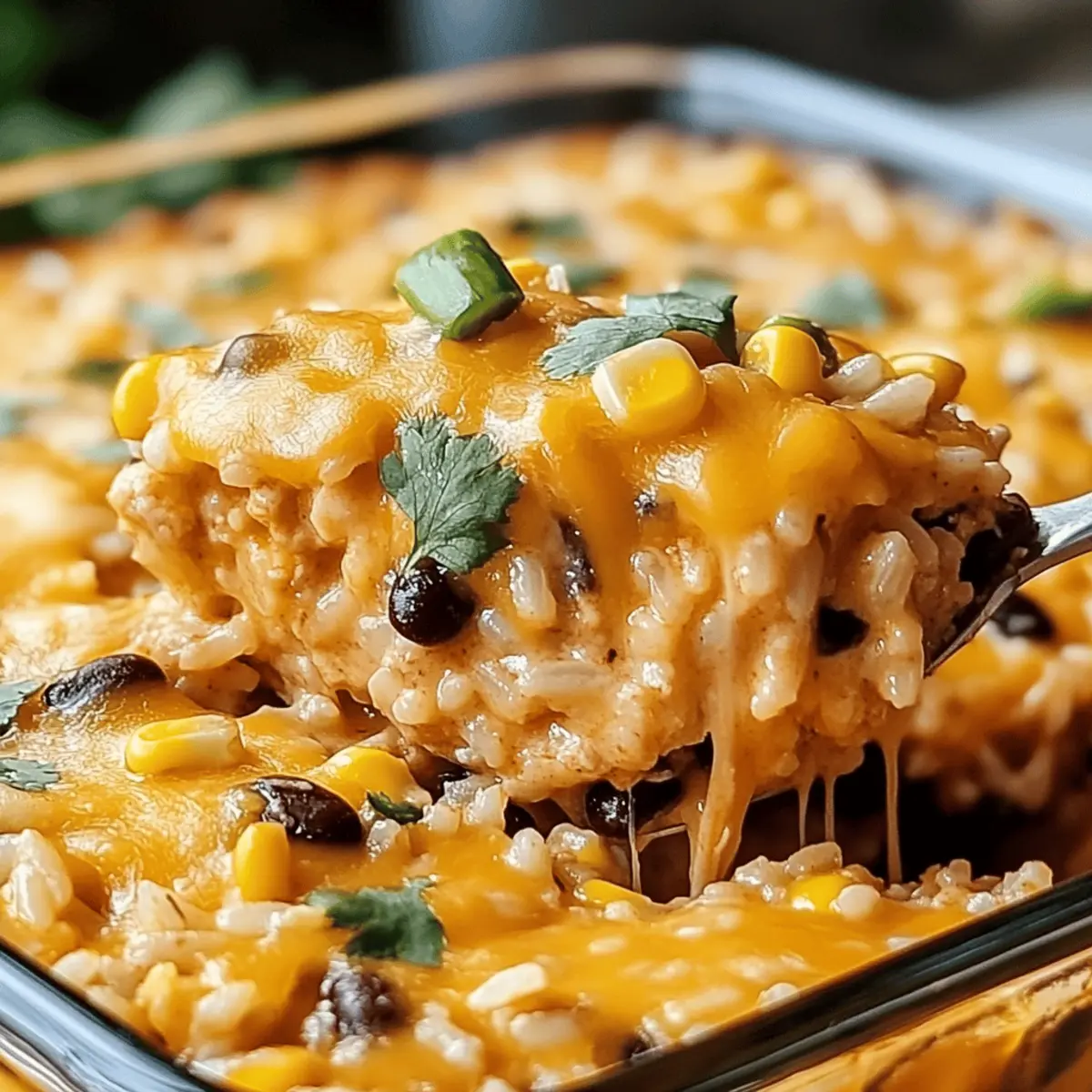 Comforting Chicken Enchilada Rice Casserole Made Easy