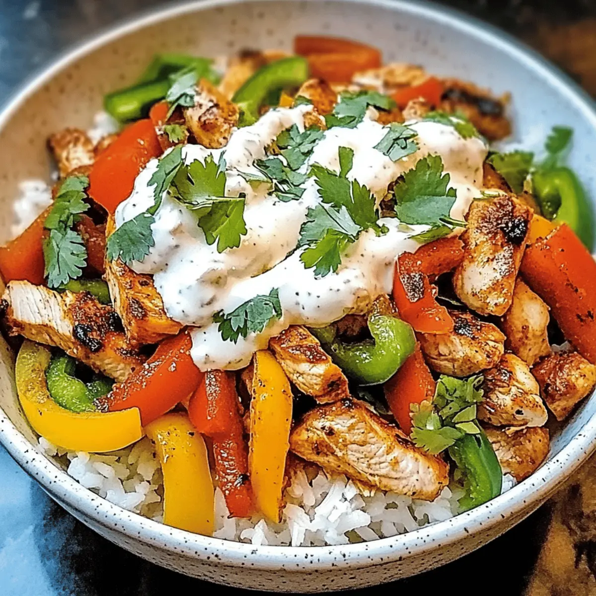 Chicken Fajita Rice Bowls: Your Quick Family Favorite