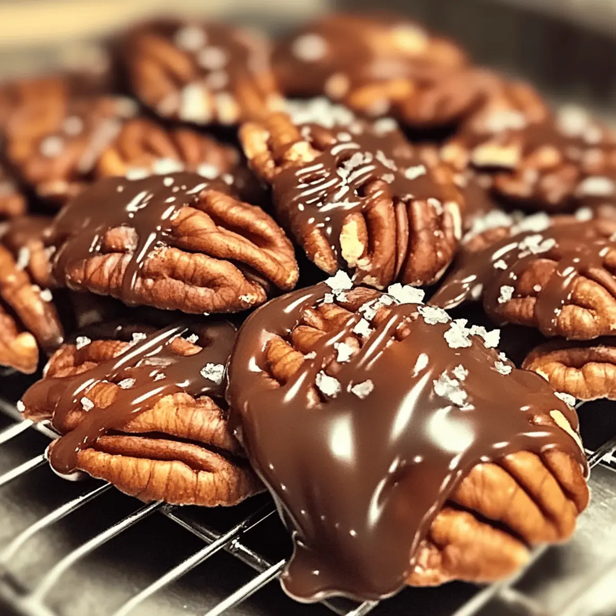 Irresistible Chocolate Pecan Turtle Clusters for Sweet Cravings