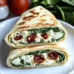 Copycat Starbucks Spinach Feta Wrap