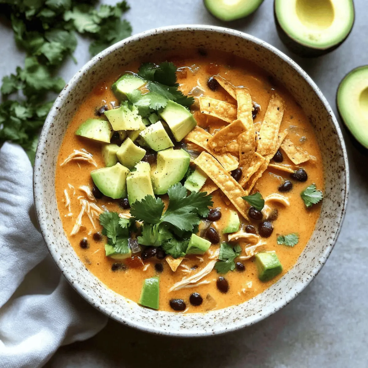 Creamy Chicken Enchilada Soup: Cozy Tex-Mex Comfort Food