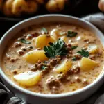 Creamy Hamburger Potato Soup
