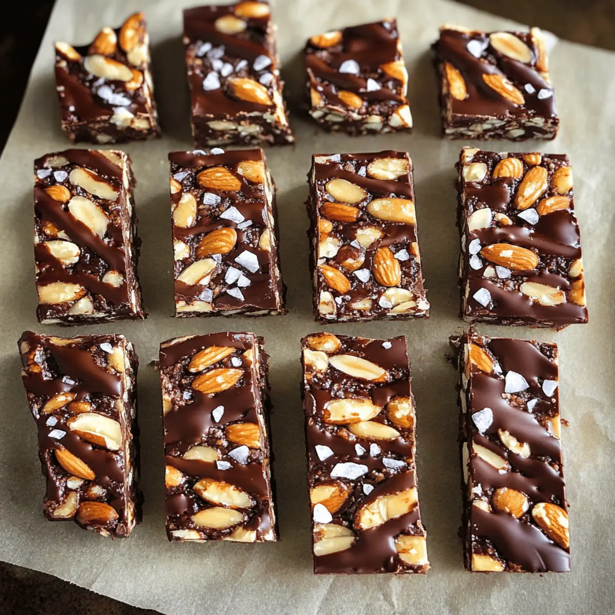 Dark Chocolate & Sea Salt Nut Bars for a Guilt-Free Indulgence
