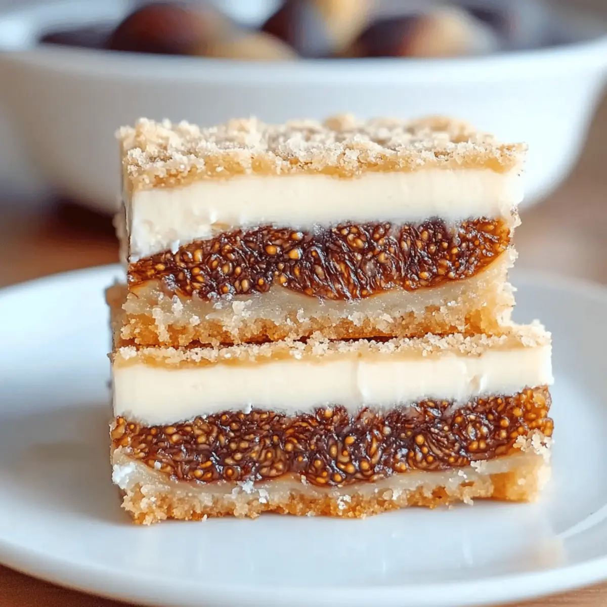 Delicious Decadent Fig and Cream Cheese Bars You'll Love