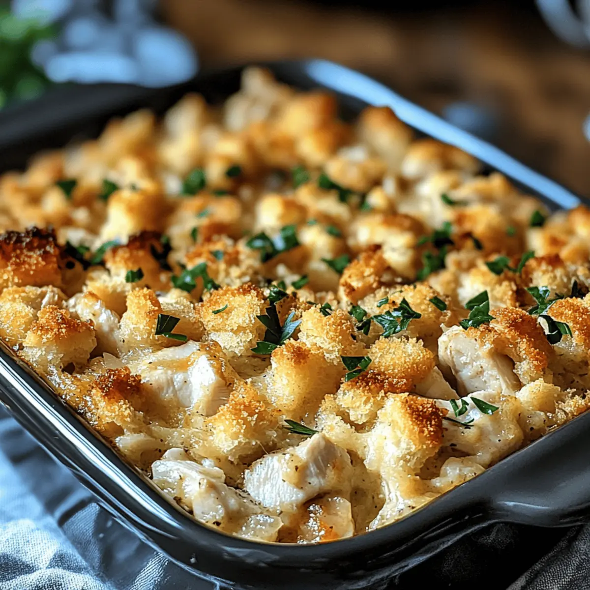 Dolly’s Chicken and Stuffing Casserole: A Comfort Food Dream