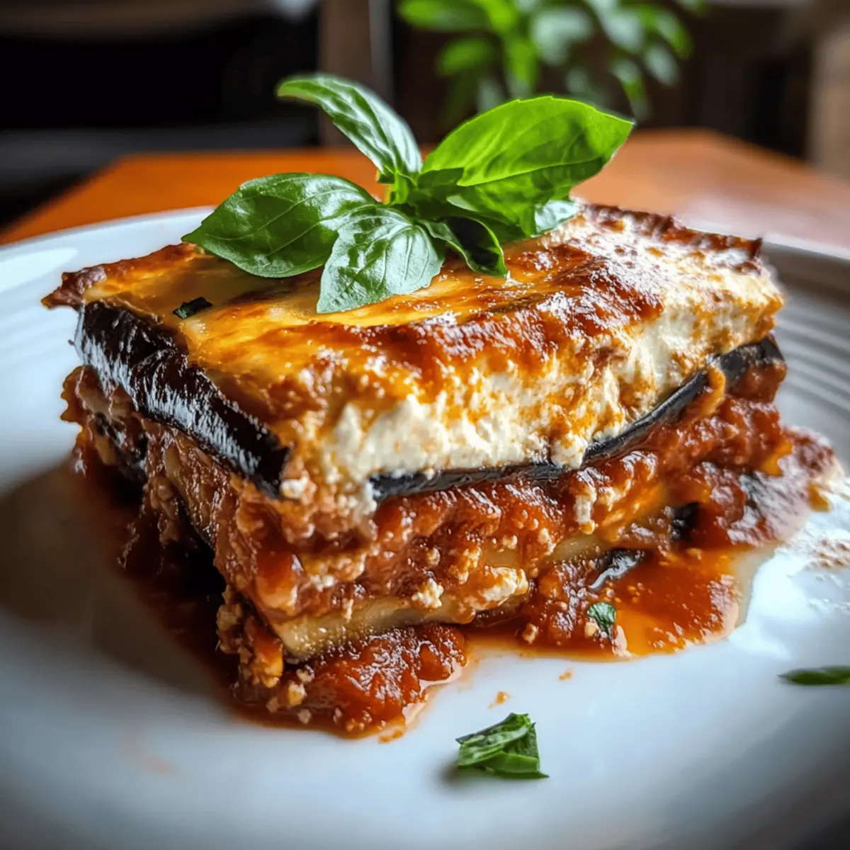 Eggplant Lasagna with Ricotta: A Healthy Comfort Delight