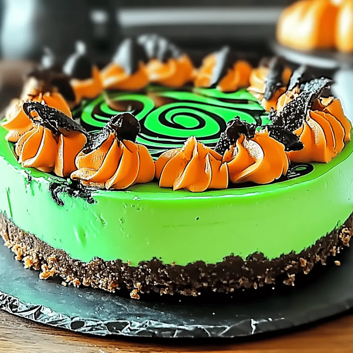 Enchanting Witch’s Cauldron Cheesecake for Spooky Celebrations
