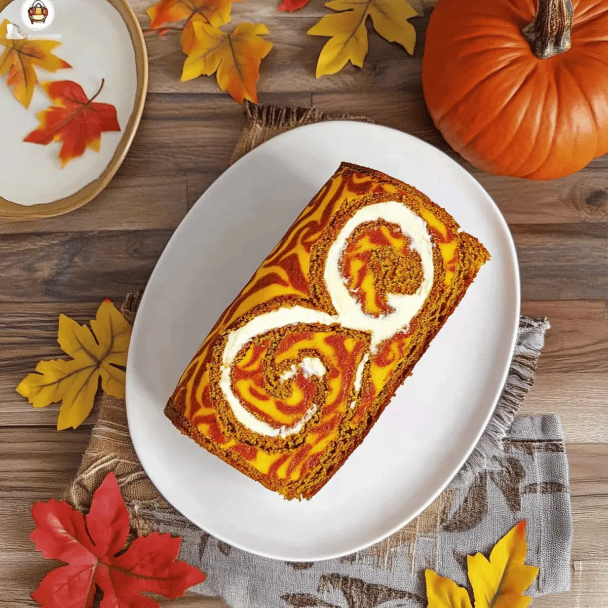 Delicious Fall Pumpkin Spice Roll Cake You’ll Crave All Season
