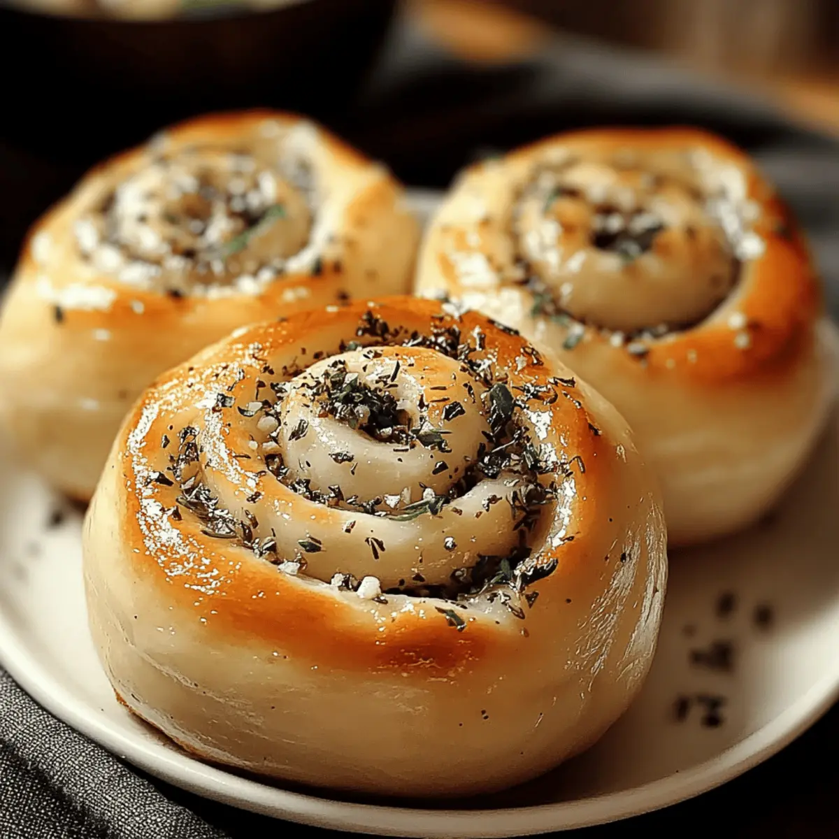 Fluffy Garlic-Swirl Rolls That’ll Steal the Show Tonight