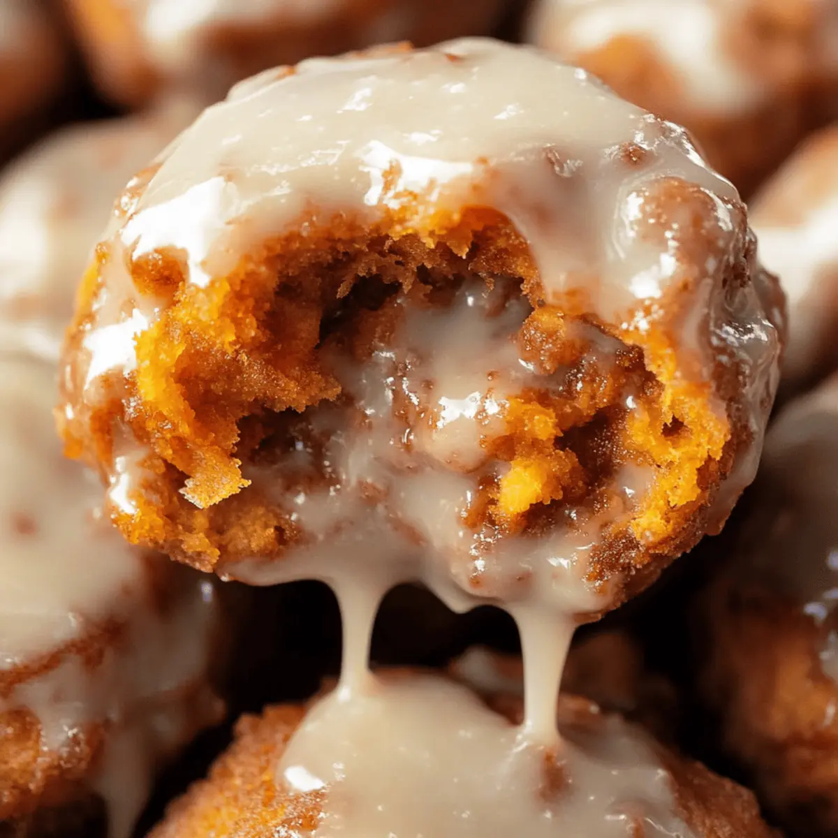 Delicious Glazed Pumpkin Fritters for Cozy Fall Moments