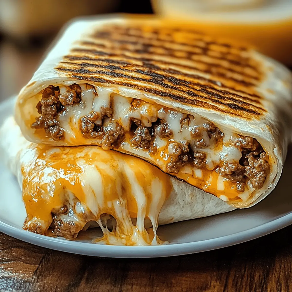 Mouthwatering Grilled Cheese Burrito You'll Crave Again!
