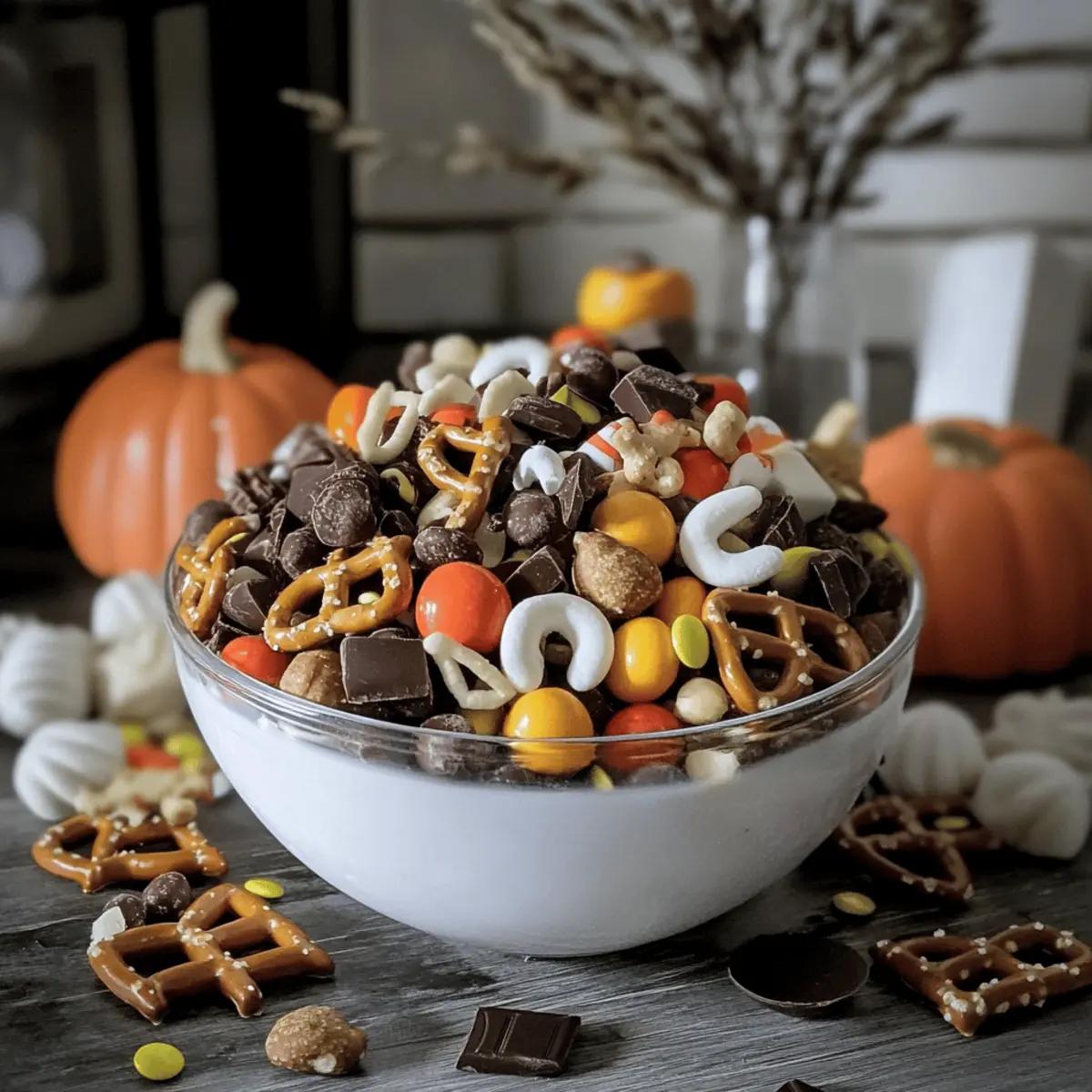 Delicious Halloween Trail Mix: Customizable & Quick Treats!
