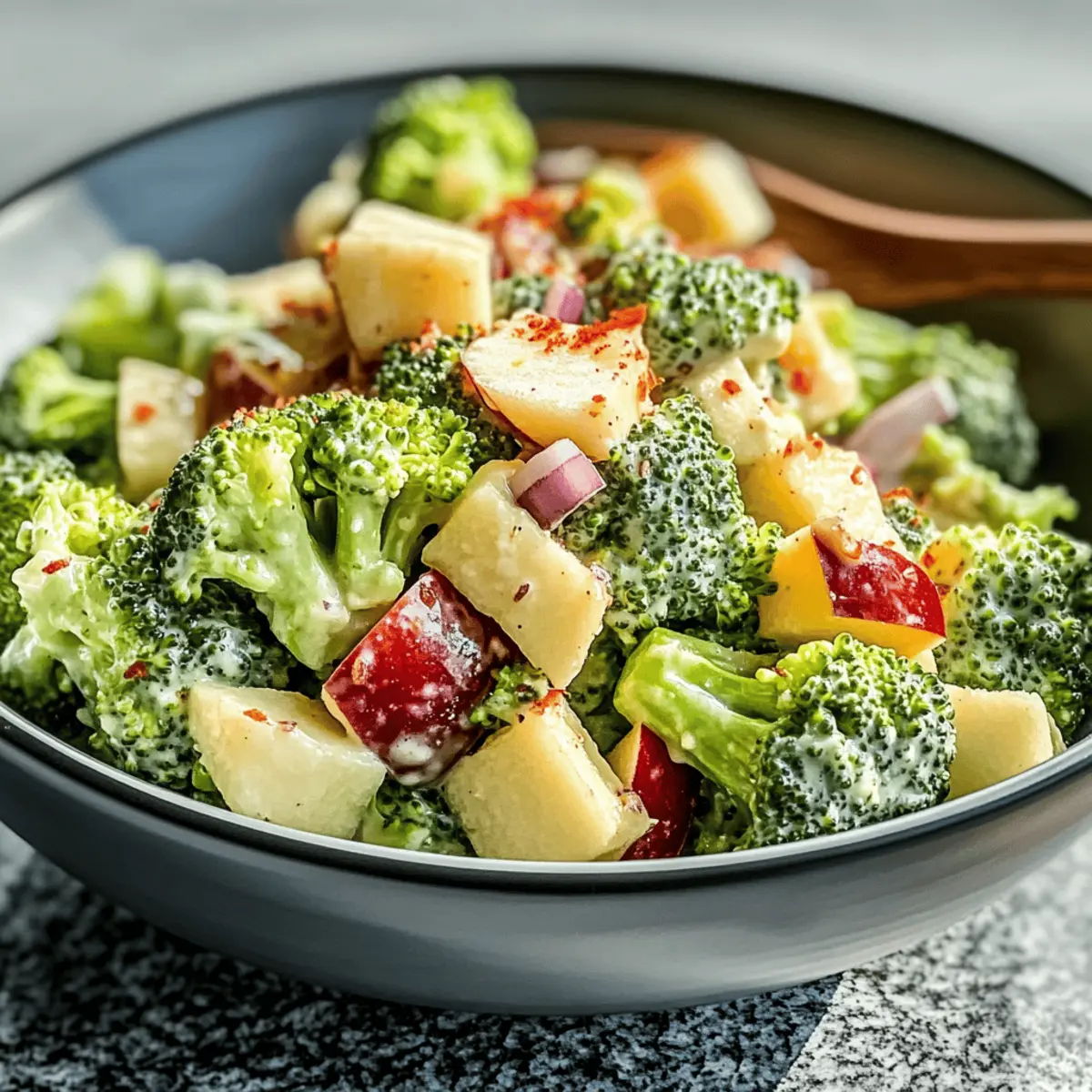 Honeycrisp Apple Broccoli Salad: Crunchy, Fresh, and Vibrant!