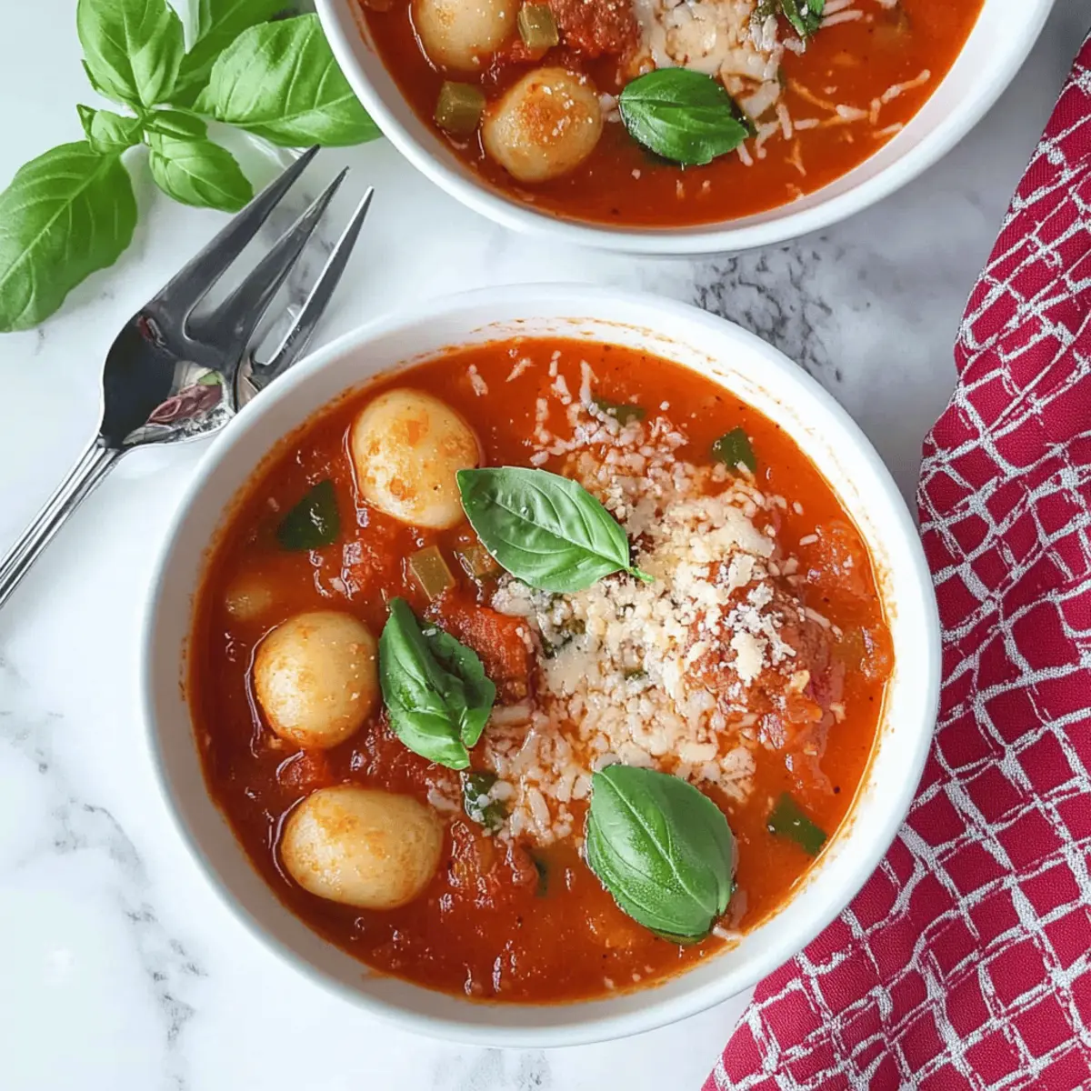 Comforting Italian Meatballs & Gnocchi Soup for Cozy Nights