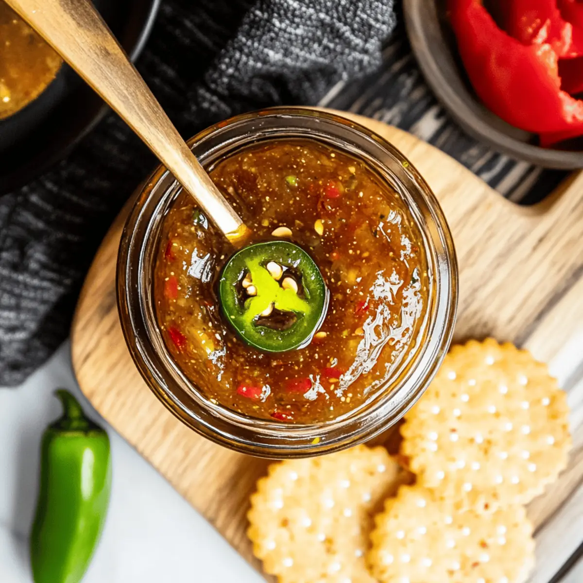 Irresistibly Sweet and Spicy Jalapeno Jam Made Easy