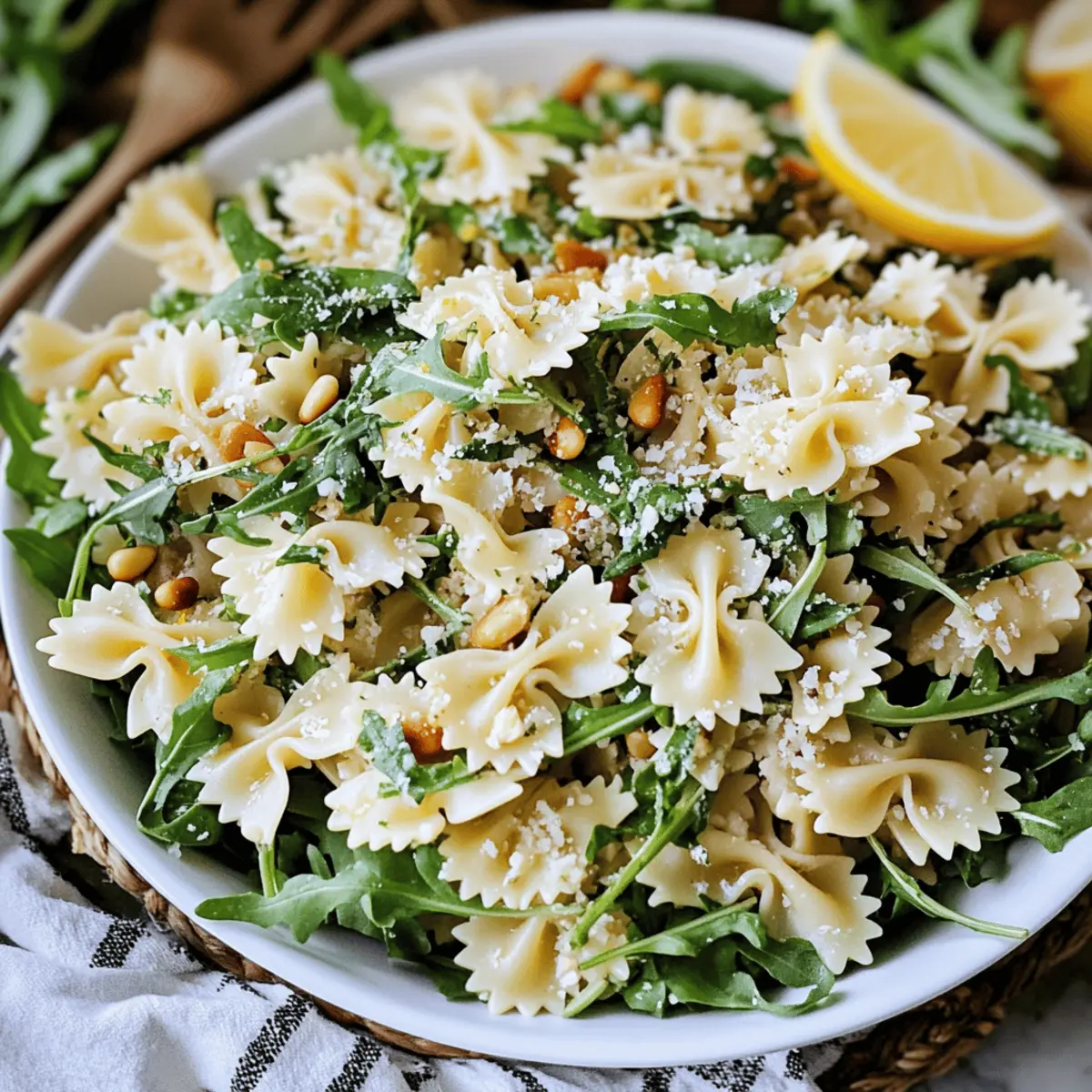 Lemon Basil Parmesan Pasta Salad for Zesty Summer Gatherings
