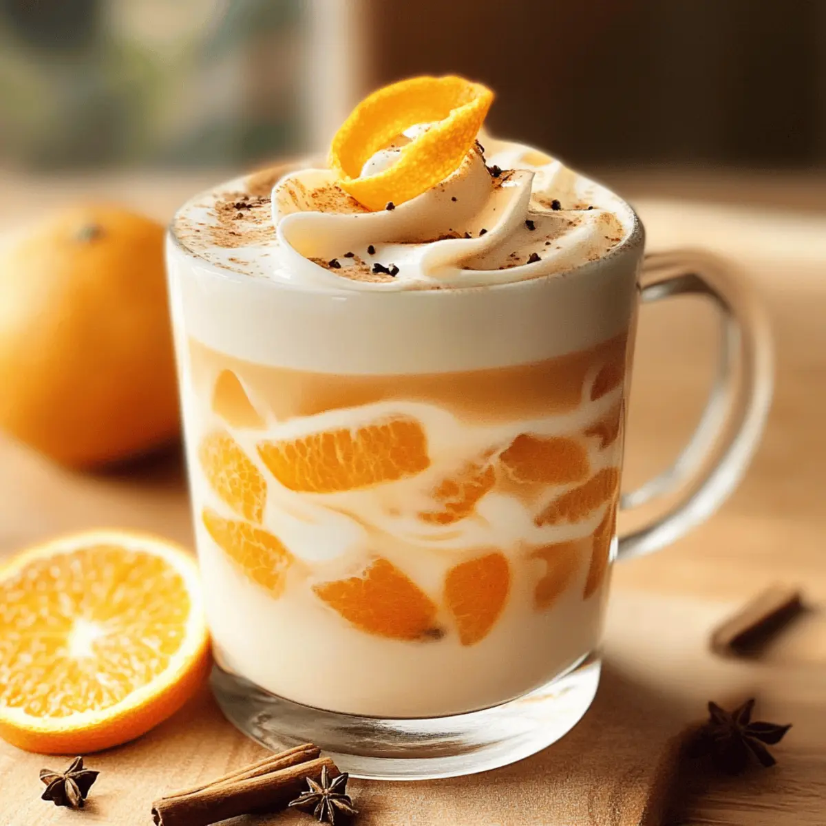 Cozy Up with Orange Cinnamon Milk Tea for Ultimate Comfort