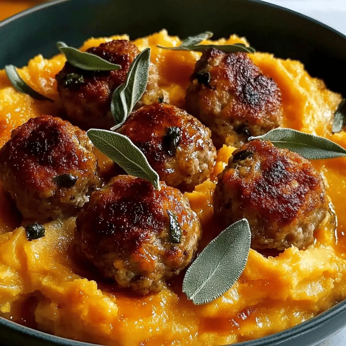 Pork, Apple, and Sage Meatballs for Cozy Comfort Meals