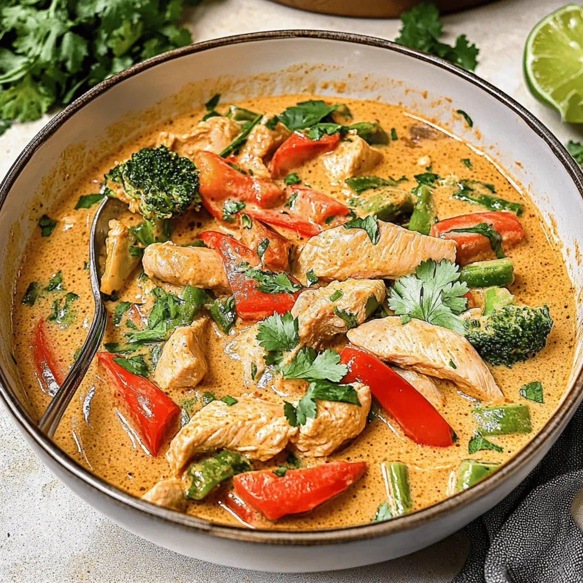Creamy Red Curry: Your New Favorite Weeknight Delight