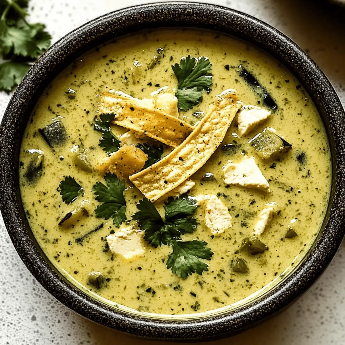 Creamy Roasted Poblano Soup for Cozy Nights In