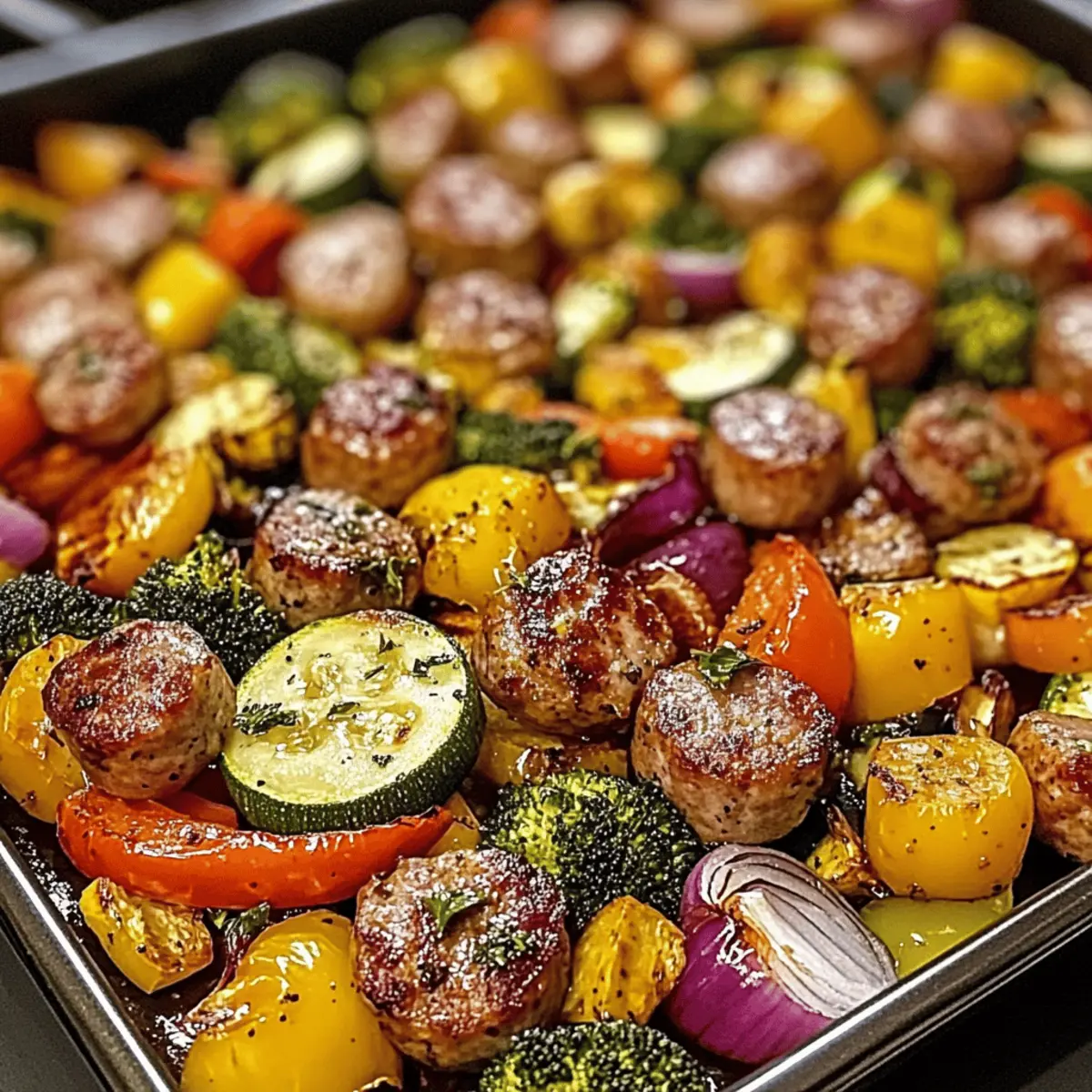 Sheet Pan Sausage and Veggies: Your Easy Flavorful Dinner