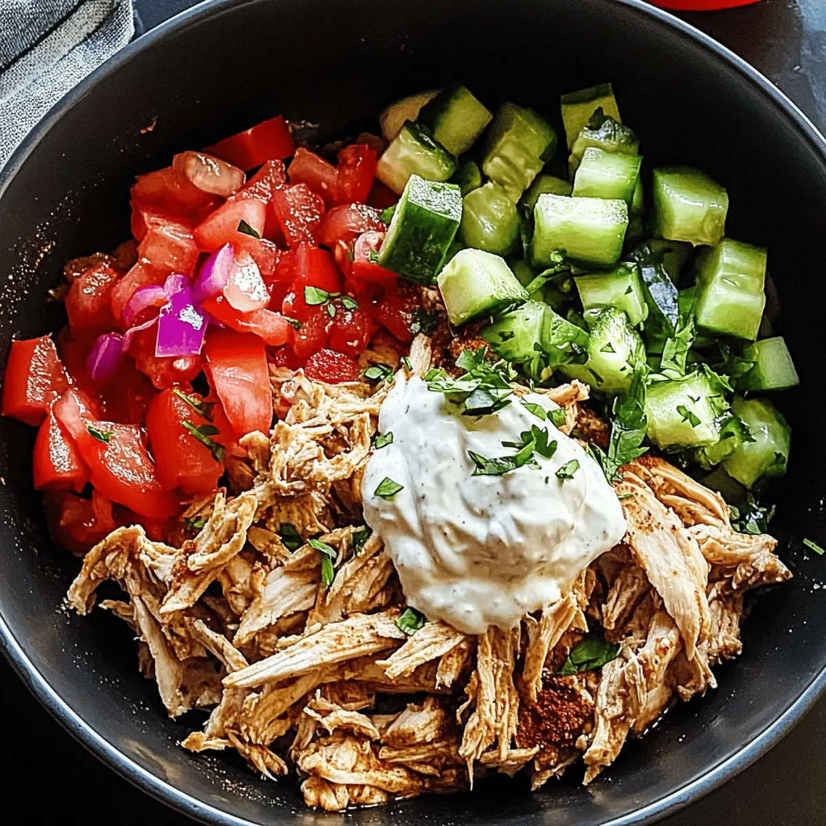 Savory Slow Cooker Chicken Shawarma for Effortless Weeknight Joy