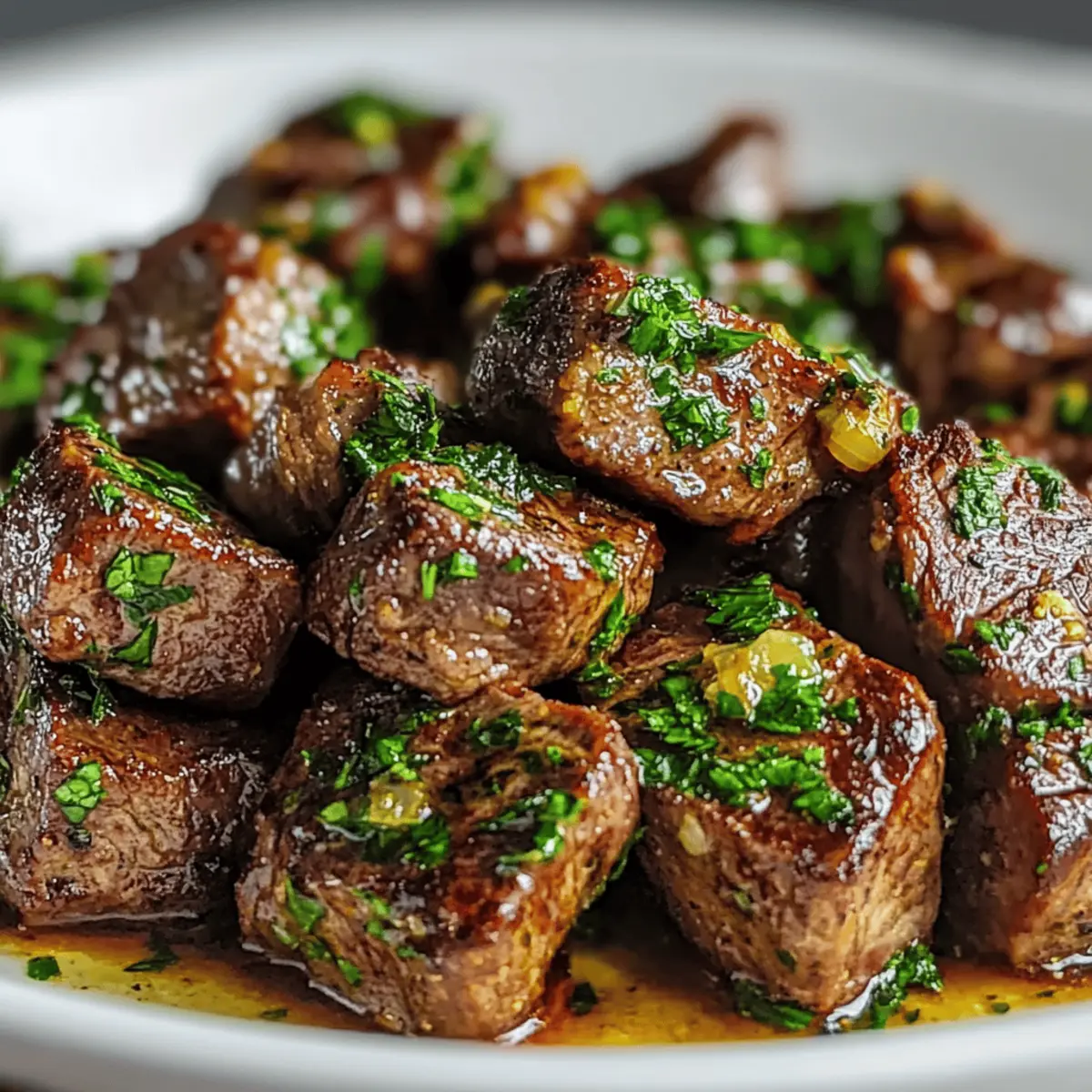 Savor Tender Garlic Butter Steak Bites for Easy Flavor Bliss