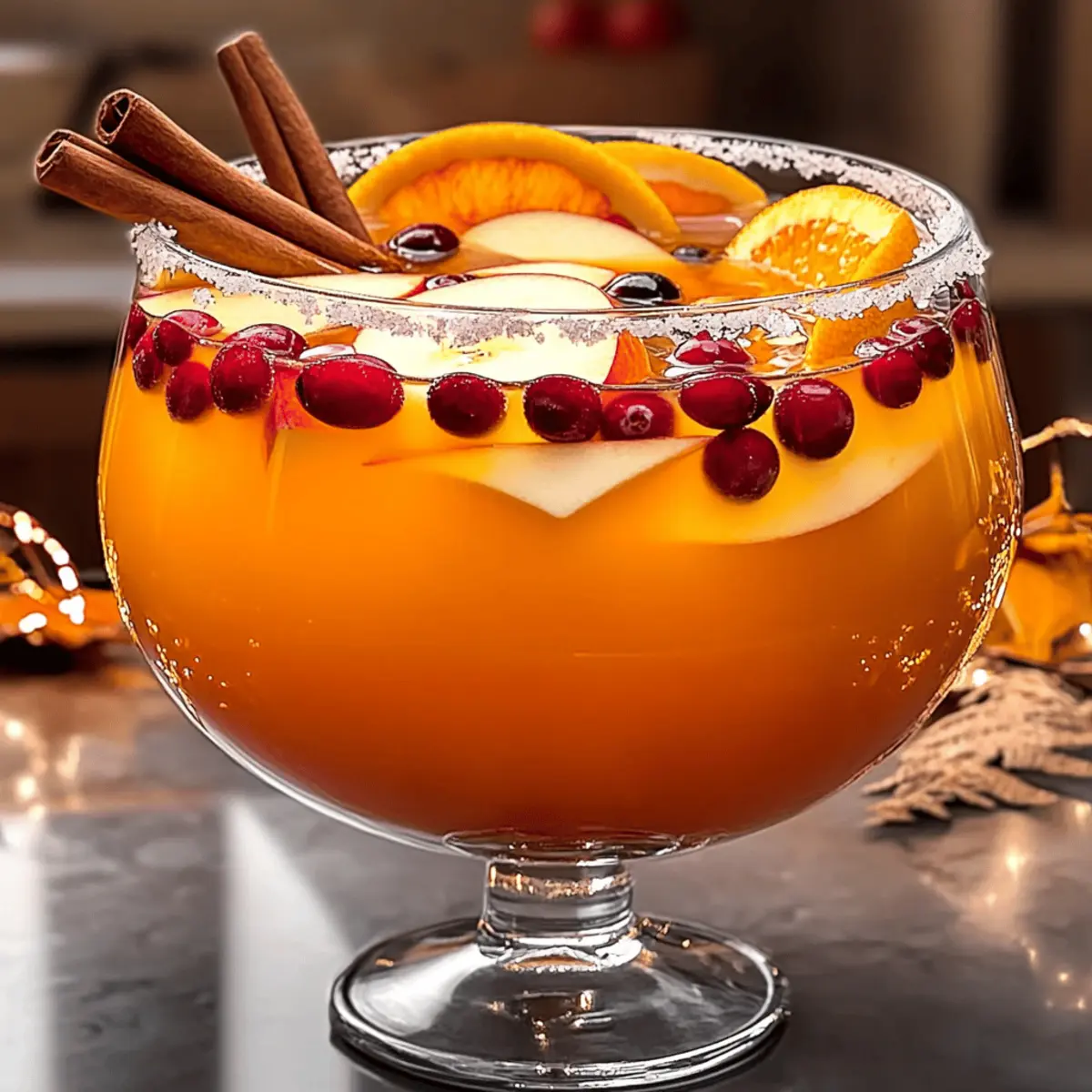 Thanksgiving Punch: Sip on Cozy Fall Flavors This Holiday