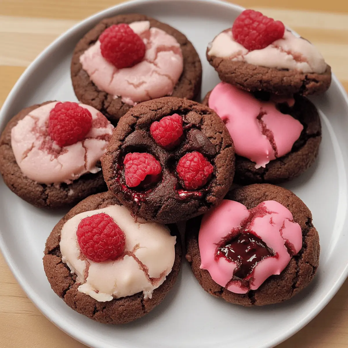 Valentine Ganache Cookies: Love at First Chewy Bite