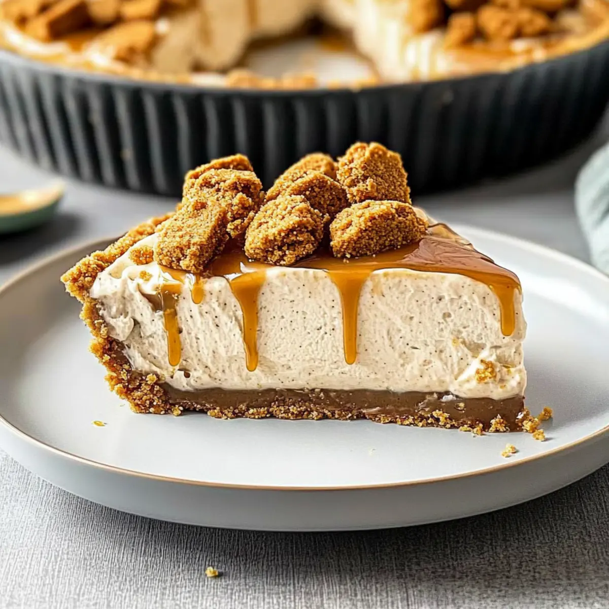 Irresistible Cookie Butter Pie You Can Make Ahead and Freeze