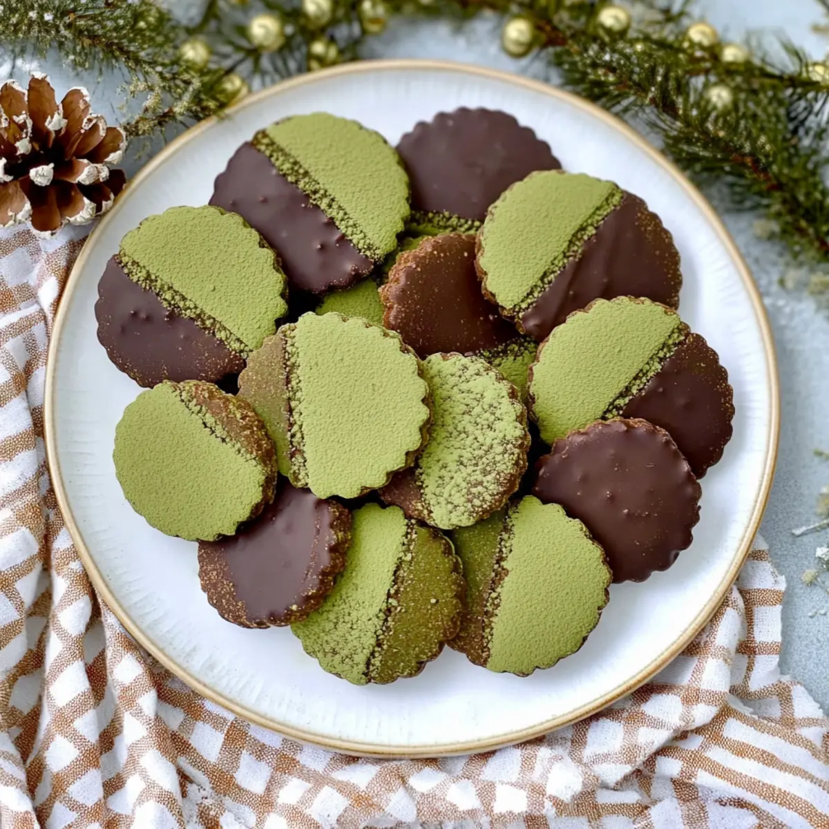 Matcha Shortbread Cookies: Festive Flavor to Delight Your Senses