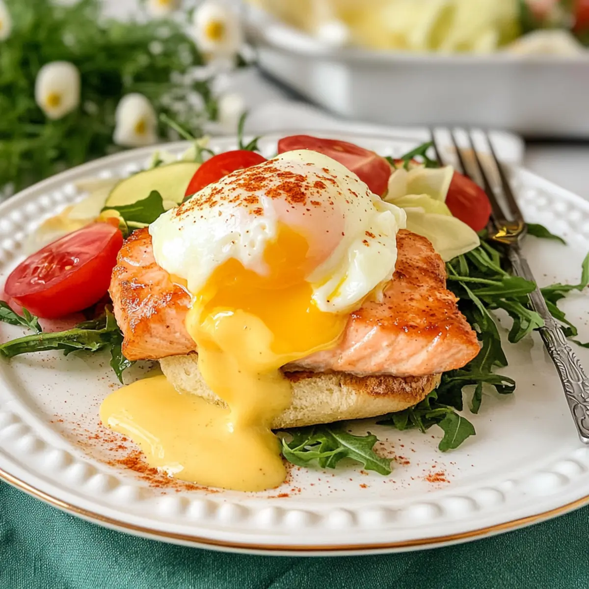 Delicious Salmon Eggs Benedict for Your Weekend Brunch