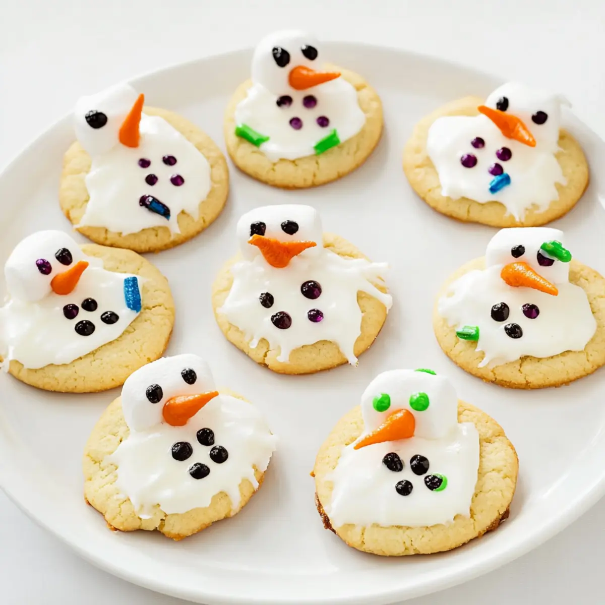Melted Snowman Cookies: Fun Holiday Treats Everyone Will Love
