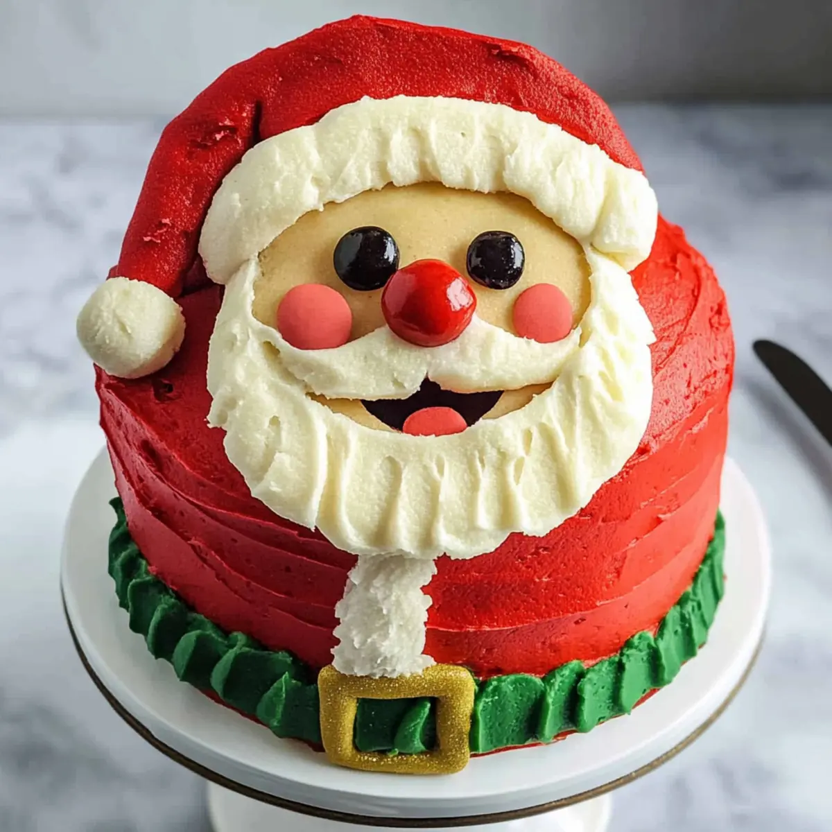 Deliciously Festive Santa Cake to Wow Your Holiday Guests