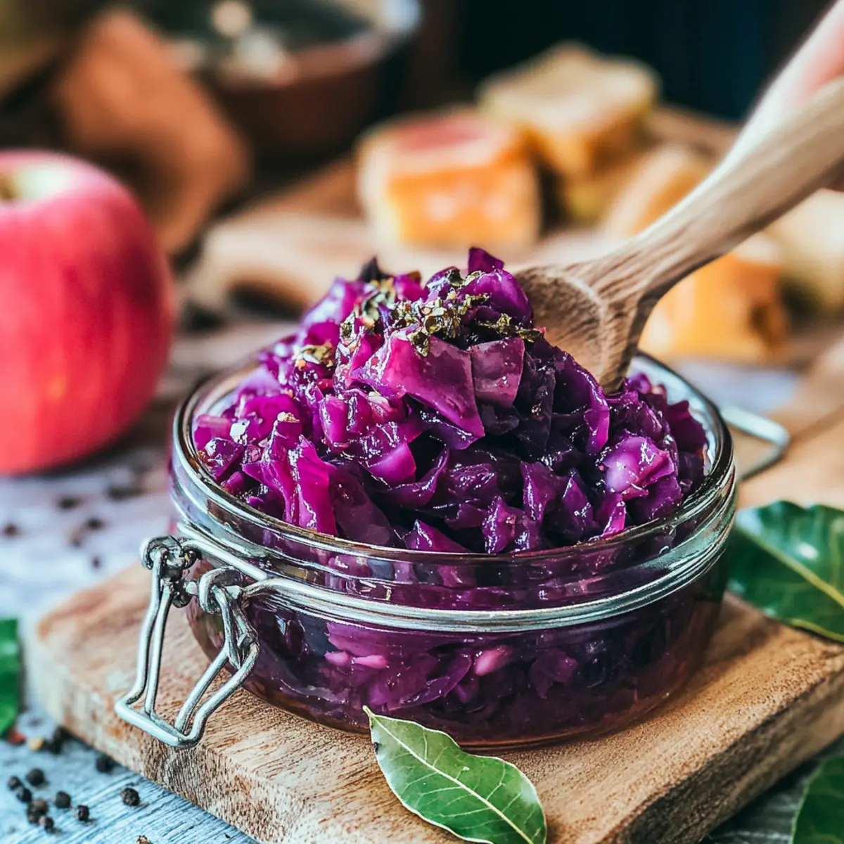 Braised Red Cabbage with Apples: The Perfect Holiday Side