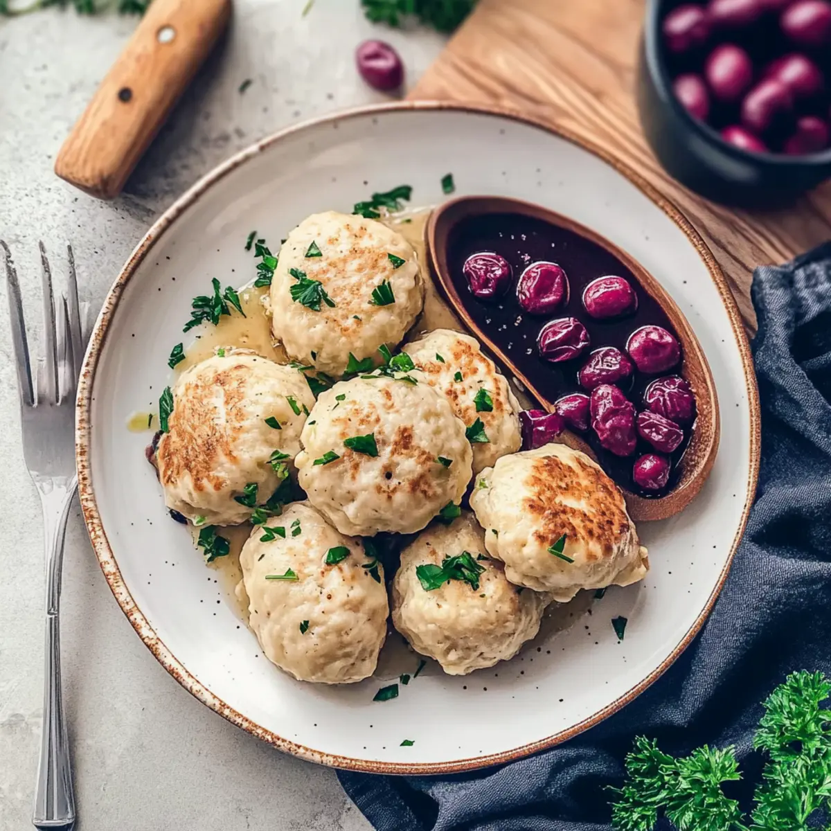 Delicious Vegan German Bread Dumplings for Cozy Nights