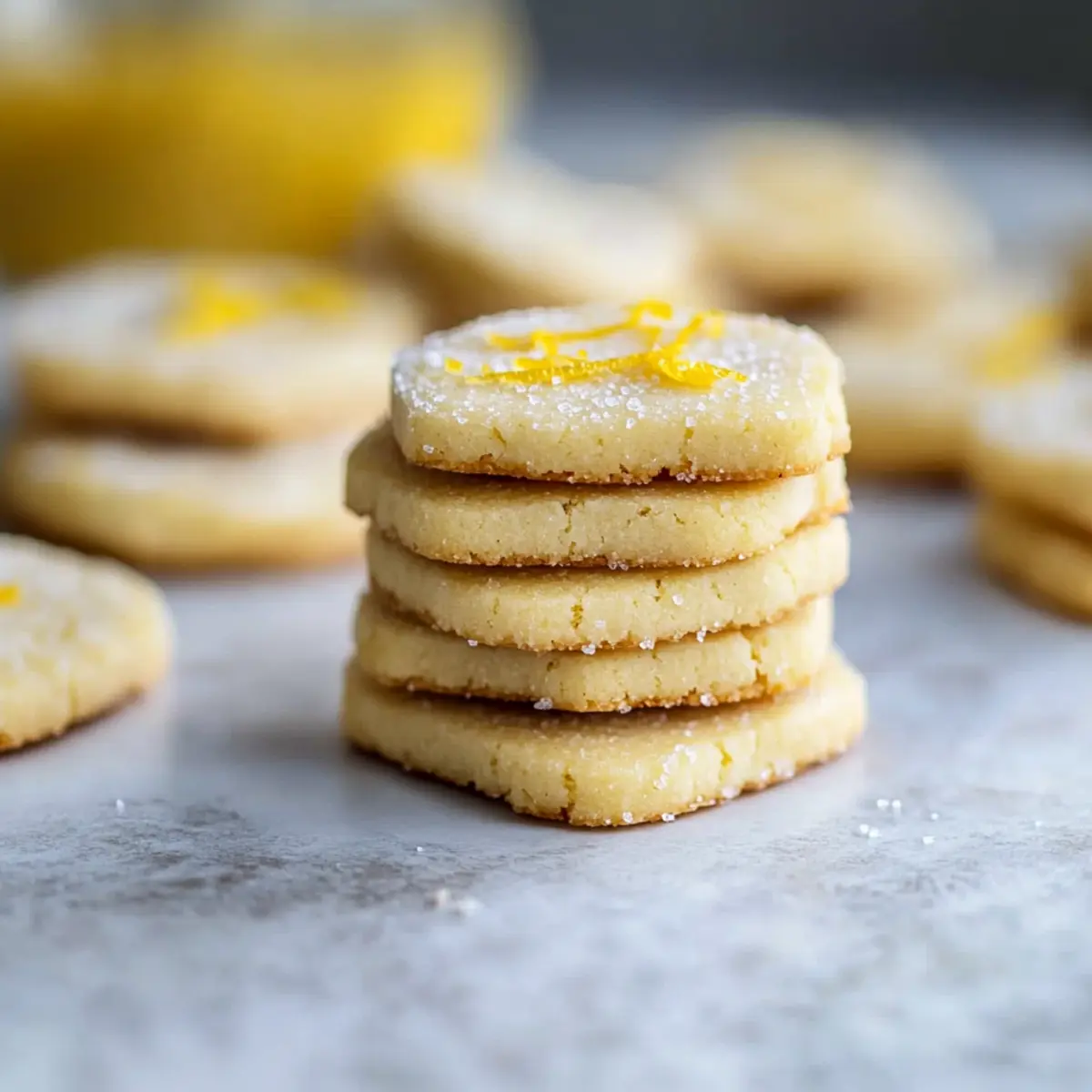 Melt-in-Your-Mouth Lemon Shortbread Cookies for Sweet Joy