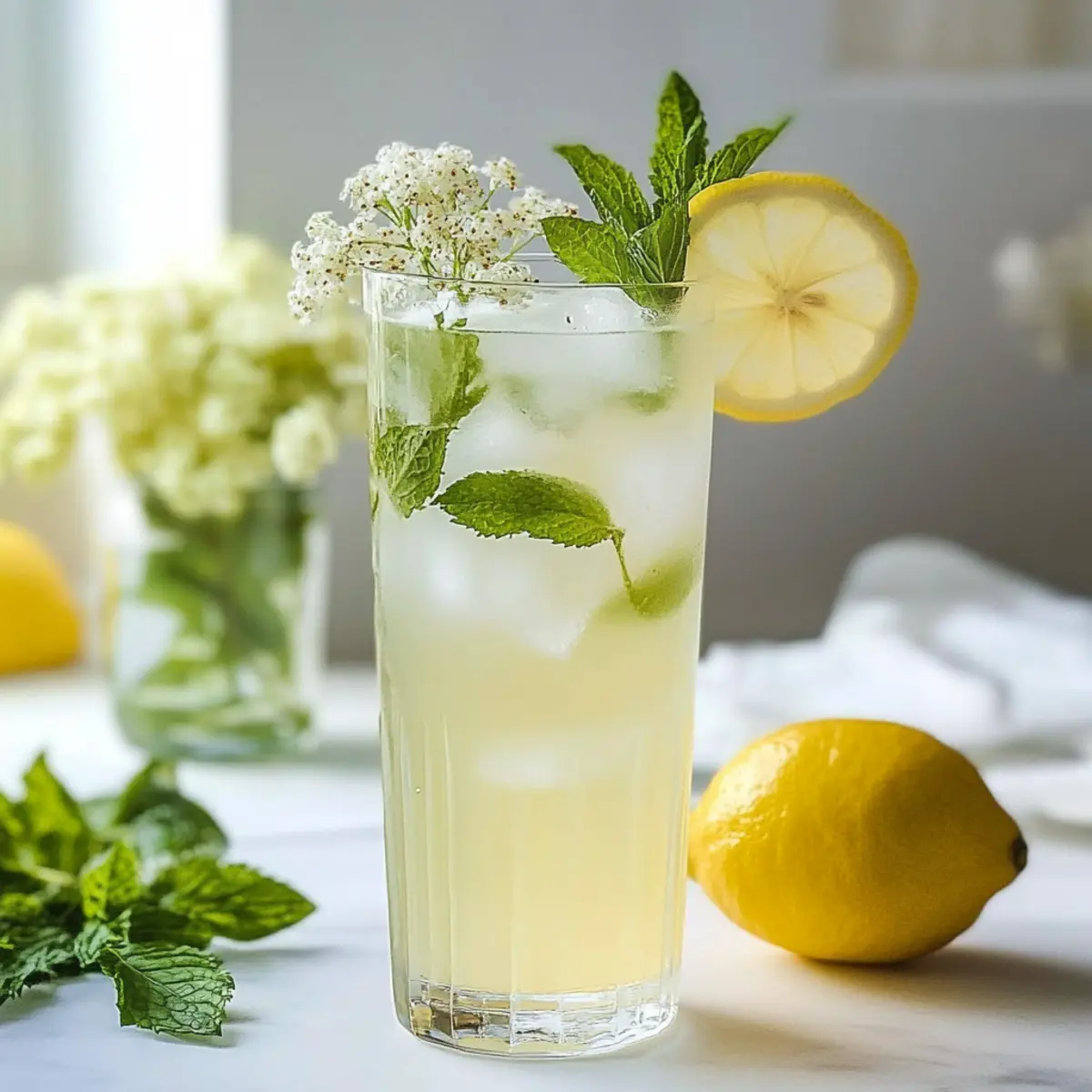 Elderflower Refresher Mocktail: Your Ultimate Summer Sip