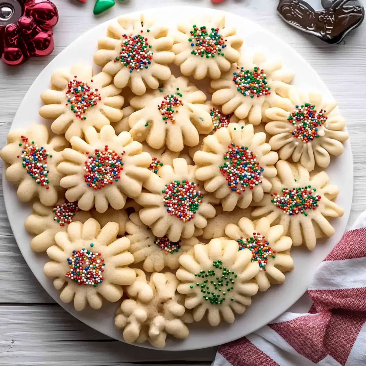 Buttery Spritz Cookies That Melt in Your Mouth Every Time