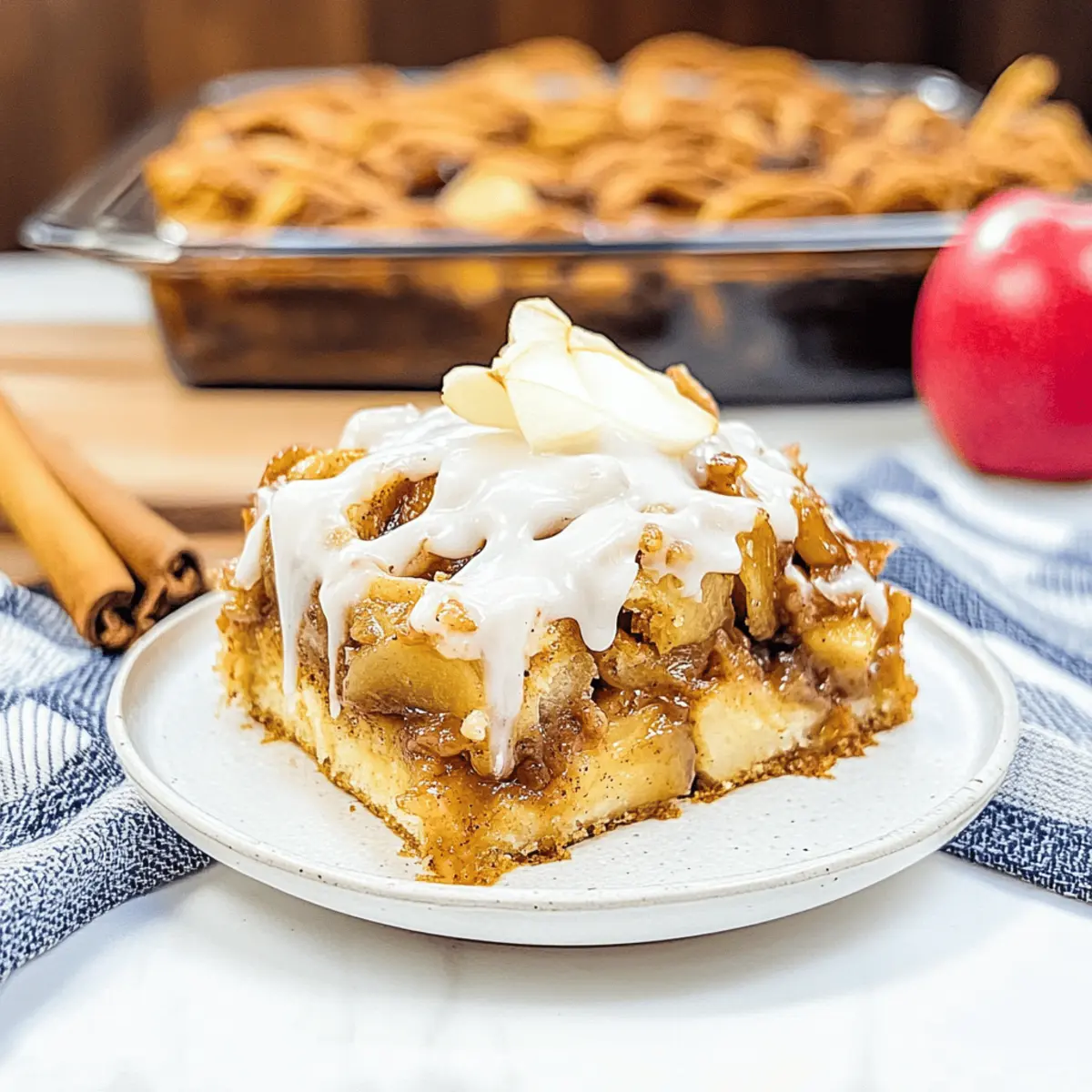Warm and Gooey Cinnamon Roll Casserole for Lazy Mornings