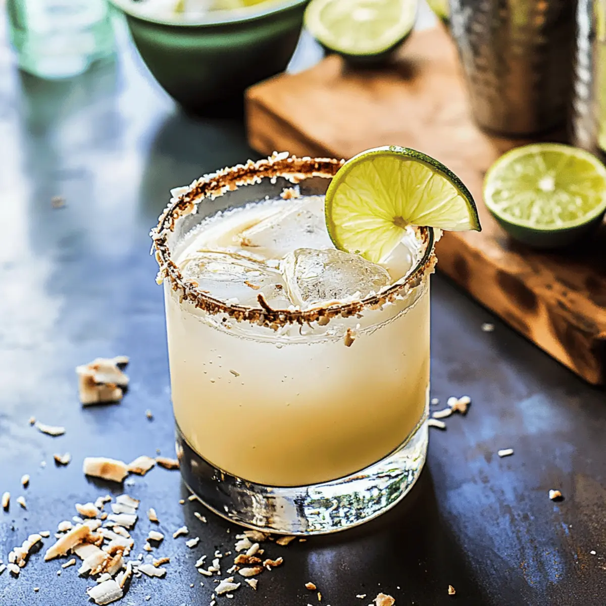 Creamy Coconut Margaritas for Your Tropical Escape