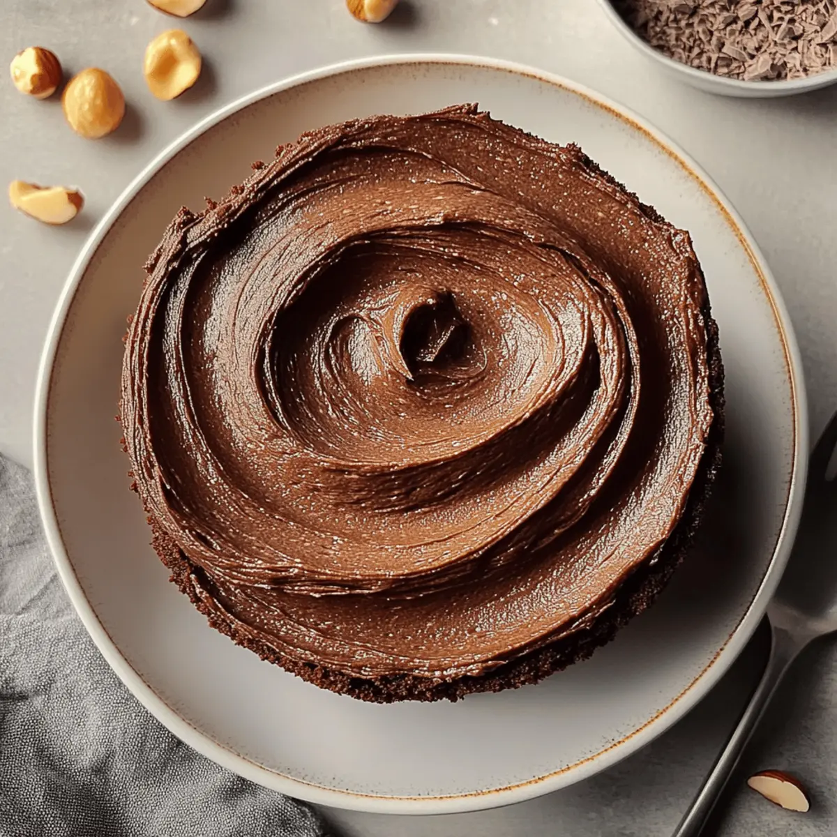 Irresistible Creamy Chocolate Nutella Frosting in 15 Minutes