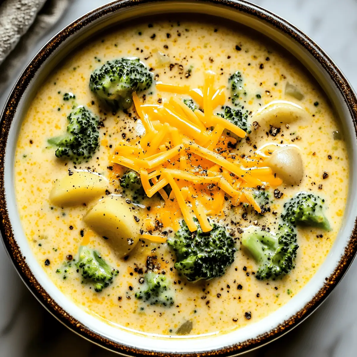 Creamy Crockpot Broccoli Cheese Soup for Cozy Evenings