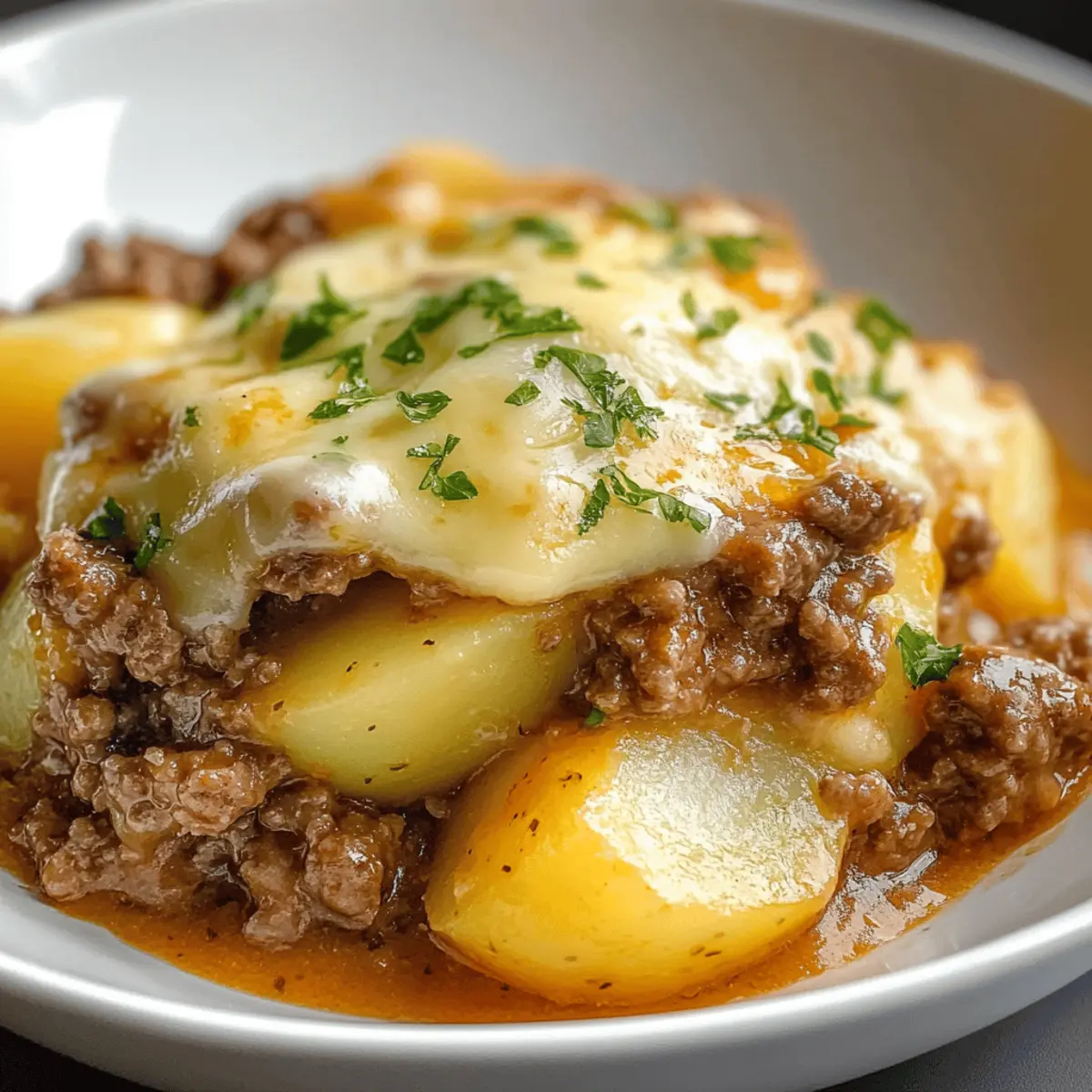 Crockpot Hamburger Potato Casserole for Cozy Comfort Food