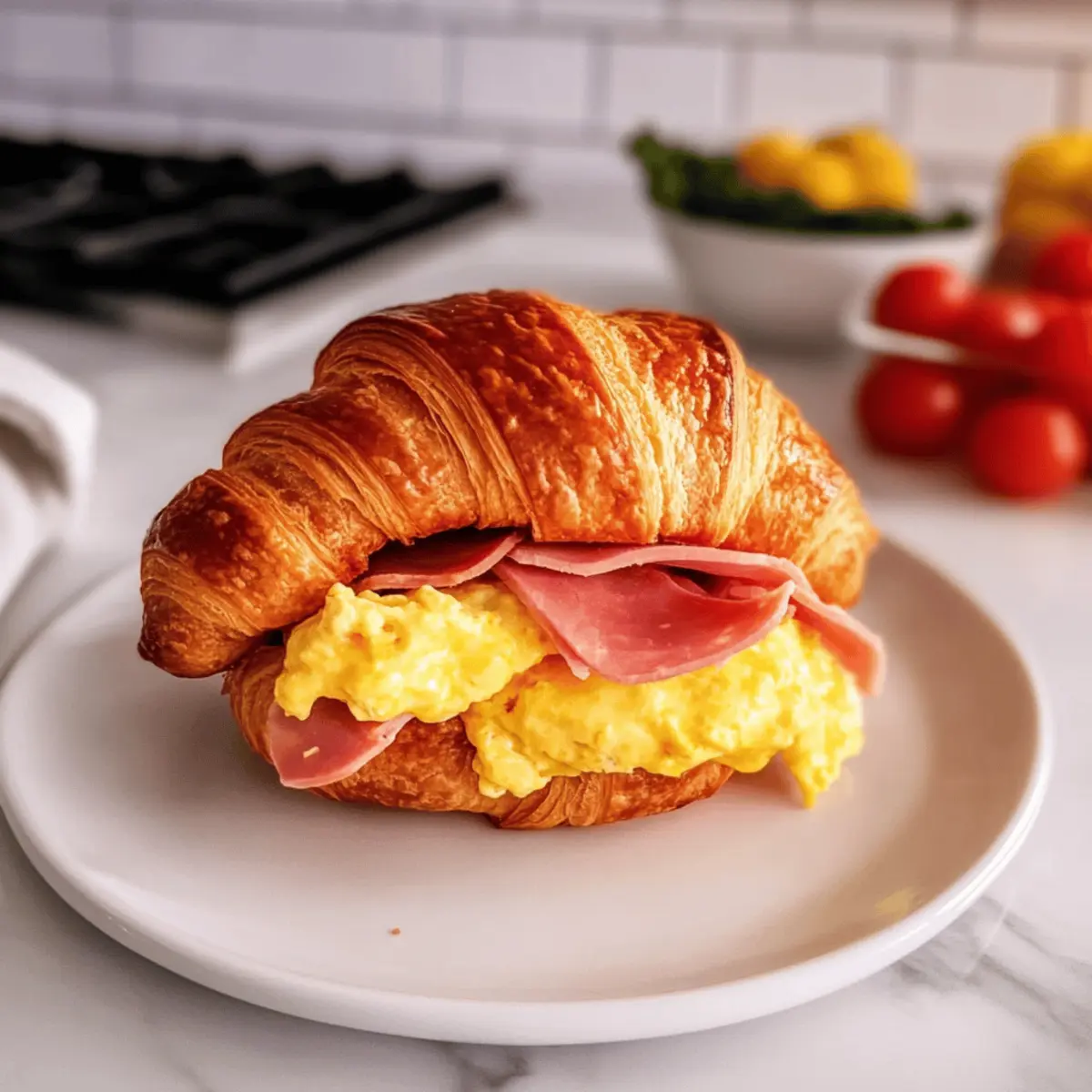 Savory Croissant Breakfast Sandwiches for a Morning Treat