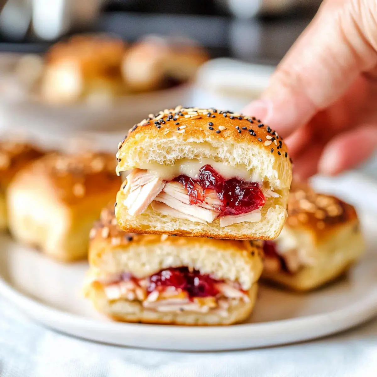 Havarti Cranberry Turkey Sliders: Your New Favorite Game Day Snack