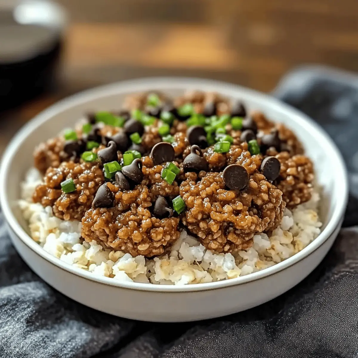 Savory Korean Ground Beef Bowl for Quick Dinner Delight