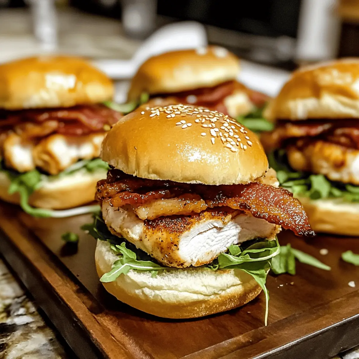Maple Chicken Bacon Sliders: Sweet and Savory Comfort Bites